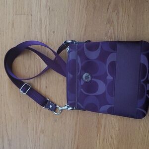 Coach Purple Crossbody Bag